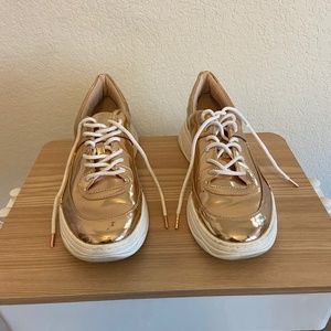 Katy Perry Rose Gold Vandall Sneakers